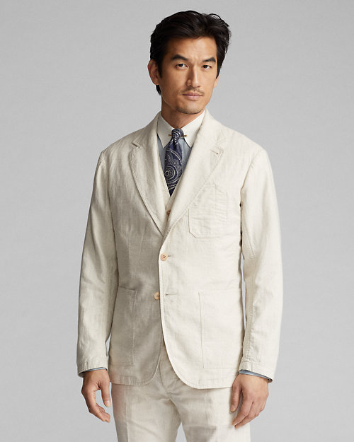 폴로 랄프로렌 Unconstructed Cotton-Linen Sport Coat
