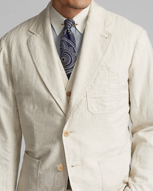 폴로 랄프로렌 Unconstructed Cotton-Linen Sport Coat