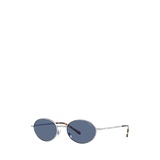 Retro Oval Metal Sunglasses