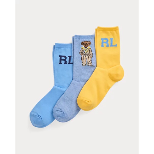 폴로 랄프로렌 Polo Bear Crew Sock 3-Pack Gift Set