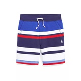 Boys 2-7 Striped Fleece Shorts