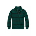 Boys 2-7 Striped Cotton Interlock Pullover Sweatshirt