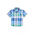 Baby Boys Gingham Cotton Short-Sleeve Shirt