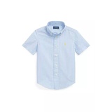 Boys 4-7 Striped Seersucker Short-Sleeve Shirt