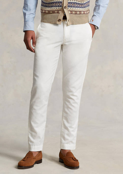 Classic Fit Linen-Blend Pants
