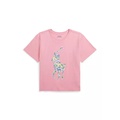 Girls 7-16 Floral Big Pony Cotton Jersey Boxy T-Shirt