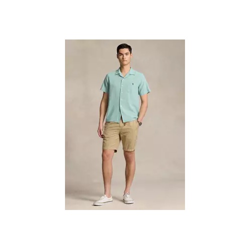 폴로 랄프로렌 Classic Fit Linen-Cotton Camp Shirt