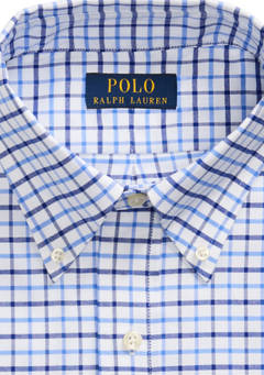 폴로 랄프로렌 Classic Fit Plaid Oxford Shirt