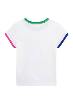 폴로 랄프로렌 Girls 4-6x Polo Bear Cotton Jersey Graphic T-Shirt