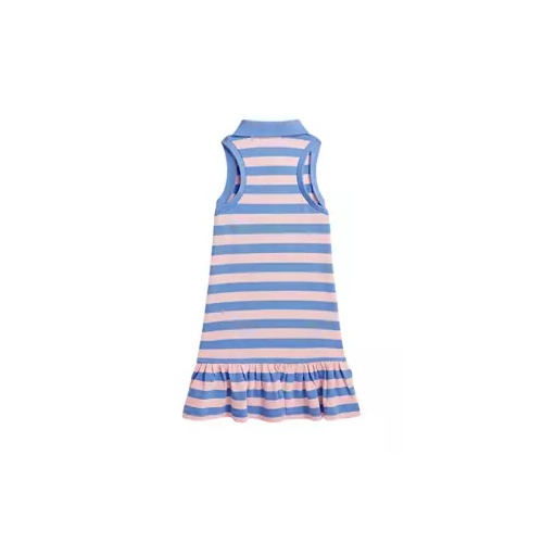 폴로 랄프로렌 Girls 2-6x Striped Stretch Mesh Polo Dress