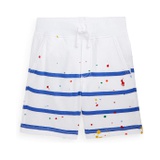 Polo Ralph Lauren Kids Paint-Splatter Spa Terry Shorts (Toddler)