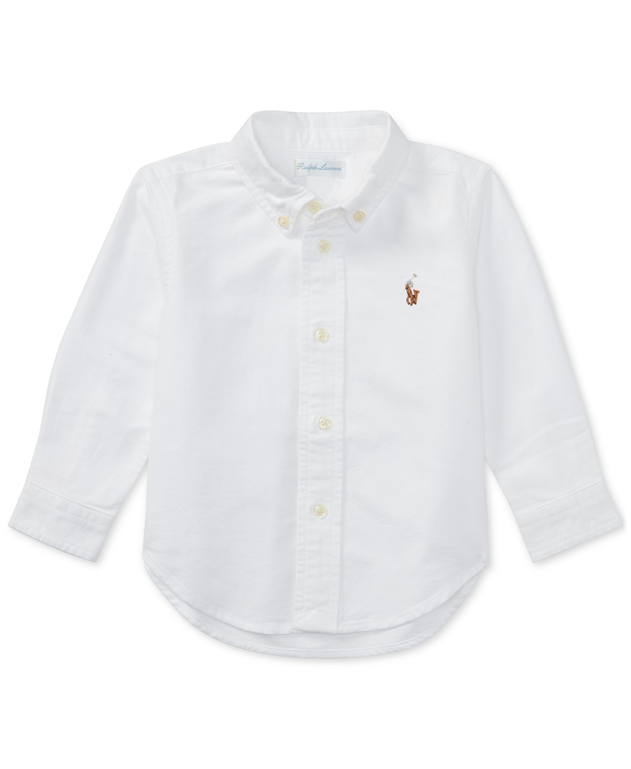 Baby Boys Cotton Oxford Button Shirt
