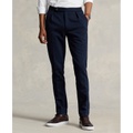 Mens Pleated Double-Knit Suit Trousers