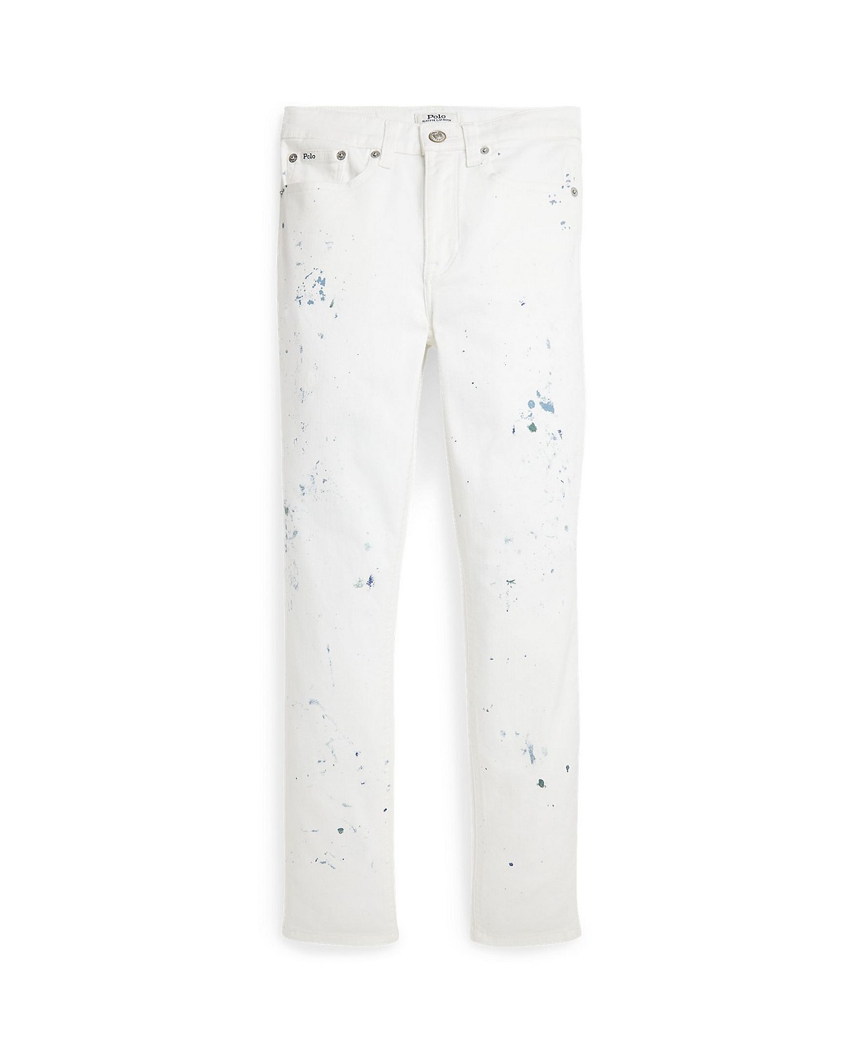 Big Girls Paint-Splatter Tompkins Skinny Jeans
