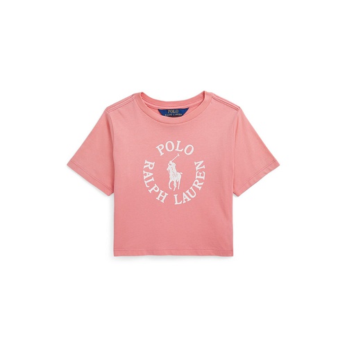 폴로 랄프로렌 Toddler and Little Girls Big Pony Logo Cotton Jersey T-shirt