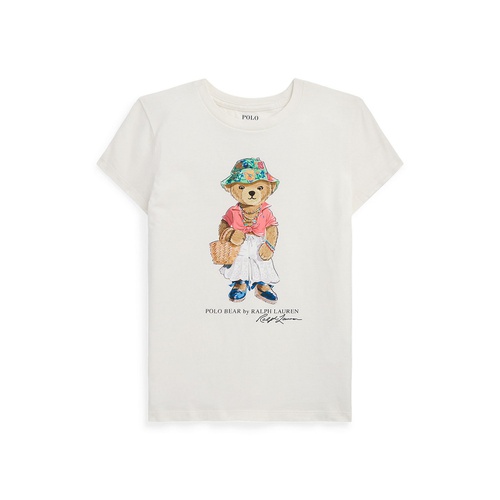폴로 랄프로렌 Big Girls Polo Bear Cotton Jersey T-shirt