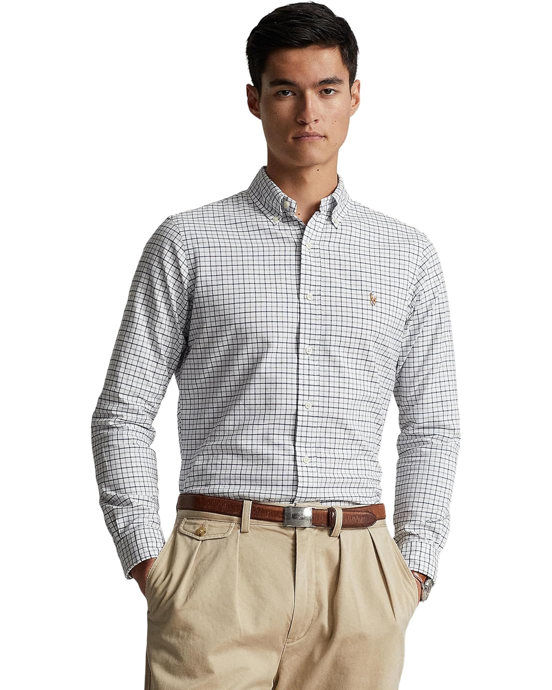 Polo Ralph Lauren Classic Fit Tattersall Oxford Short Sleeve Shirt