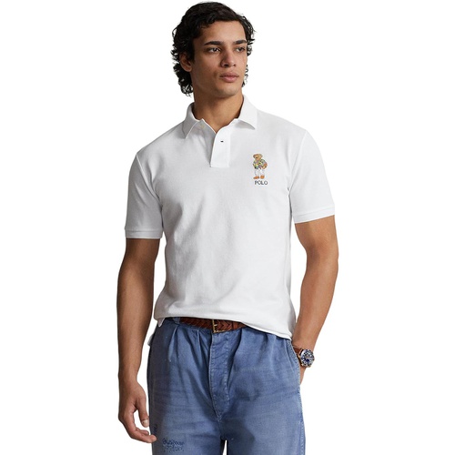 폴로 랄프로렌 Polo Ralph Lauren Custom Slim Fit Polo Bear Polo Shirt