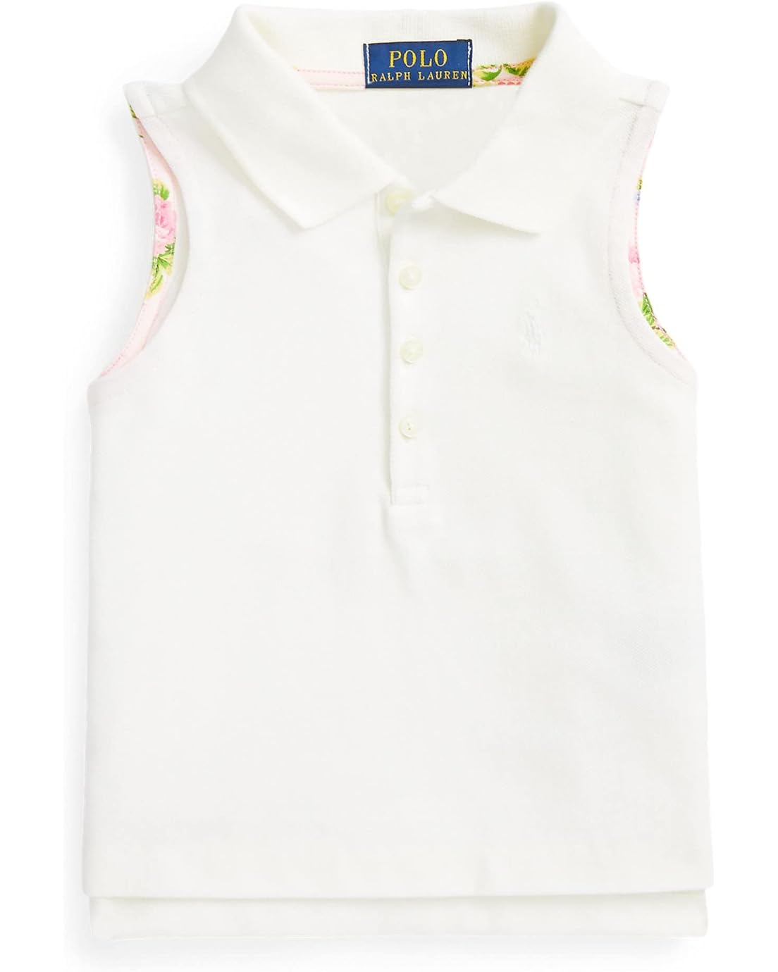 폴로 랄프로렌 Polo Ralph Lauren Kids Cotton Mesh Sleeveless Polo Shirt (Little Kids)