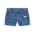 Polo Ralph Lauren Kids Patchwork Cotton Denim Shorts (Big Kids)