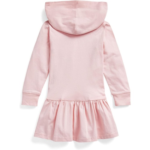 폴로 랄프로렌 Polo Ralph Lauren Kids Logo Cotton Jersey Hooded Dress (Toddler)