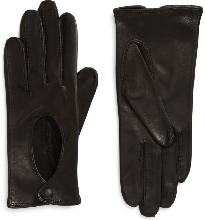 Seymoure Leather Gloves_BLACK