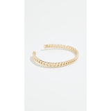 SHASHI Chain Cuff Bracelet