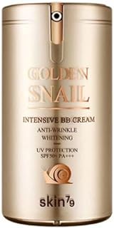 [SKIN79] Golden Snail Intensive BB Cream (SPF50+/PA+++) 45g - Moist and Smooth Finish, Golden snail For weak and dry skin, BB cream, 45g, Gold, 1piece