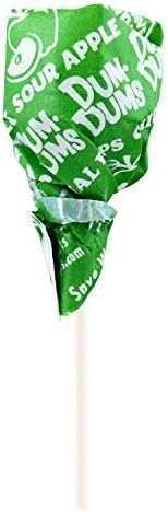 Shindigz Dum Dum Suckers, Pack of 75 (Sour Apple (Green))