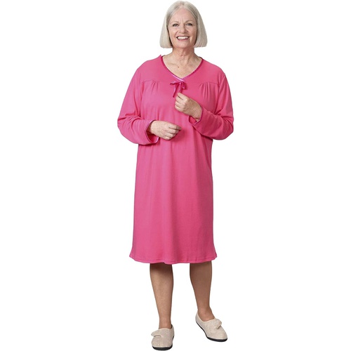  Silverts 26120 Ladies Open Back Nightgown Assisted Dressing Hospital Gown