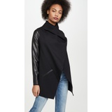 SPANX Faux Leather Convertible Jacket