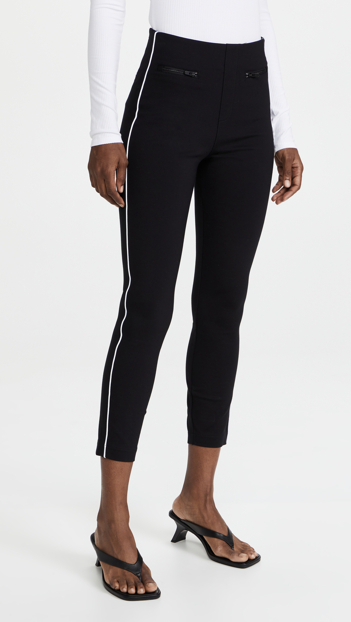 SPANX Ankle Piped Skinny Perfect Pants