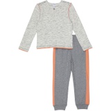 Splendid Littles Space Dye Long Sleeve Top & Pants Set (Toddleru002FLittle Kidsu002FBig Kids)