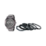 Steve Madden Watch and Multi Bracelet Set SMWS066