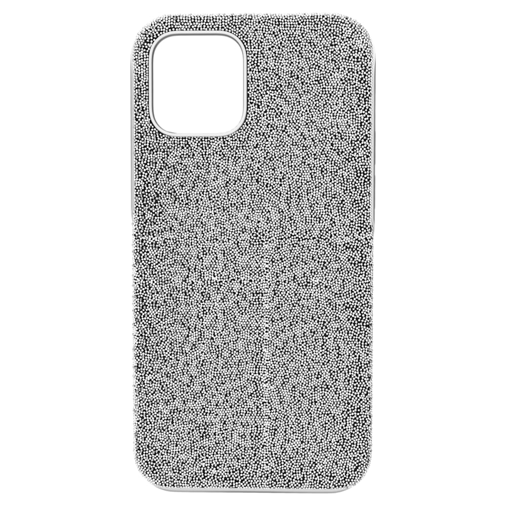 Swarovski High smartphone case, iPhone 12 Pro Max, Silver tone
