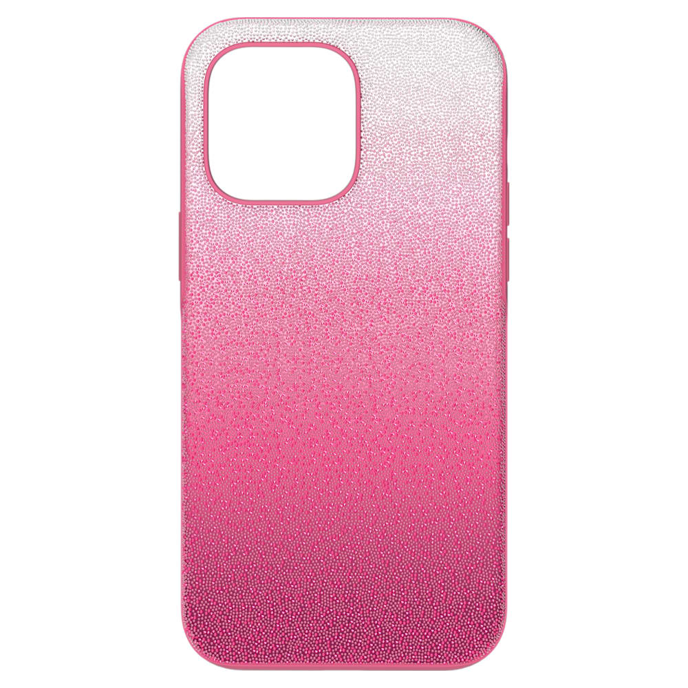 스와로브스키 Swarovski High smartphone case, iPhone 14 Pro Max, Pink