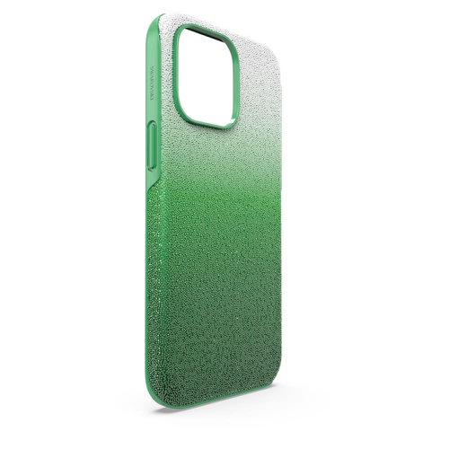 스와로브스키 Swarovski High smartphone case, iPhone 14 Pro Max, Green