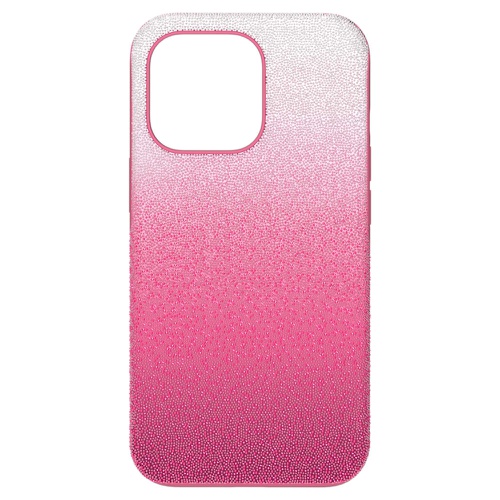 스와로브스키 Swarovski High smartphone case, iPhone 13 Pro, Pink