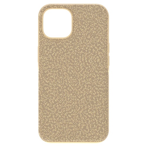 스와로브스키 Swarovski High smartphone case, iPhone 14, Gold tone