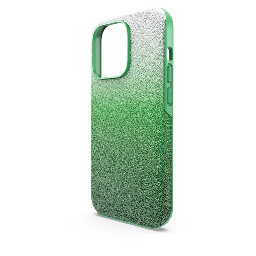 스와로브스키 Swarovski High smartphone case, iPhone 14 Pro, Green