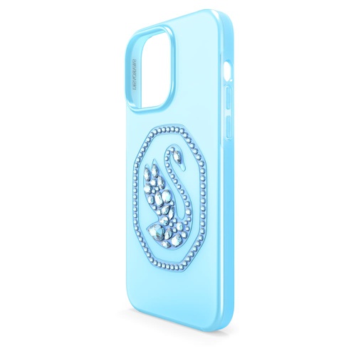 스와로브스키 Swarovski Smartphone case, Swan, iPhone 14 Pro Max, Blue