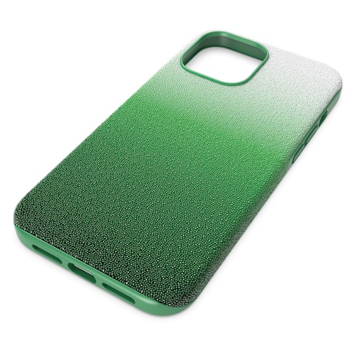 스와로브스키 Swarovski High smartphone case, iPhone 14, Green
