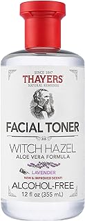 THAYERS Alcohol-Free Lavender Witch Hazel Facial Toner with Aloe Vera Formula - 12 oz, Clear (TA0035)