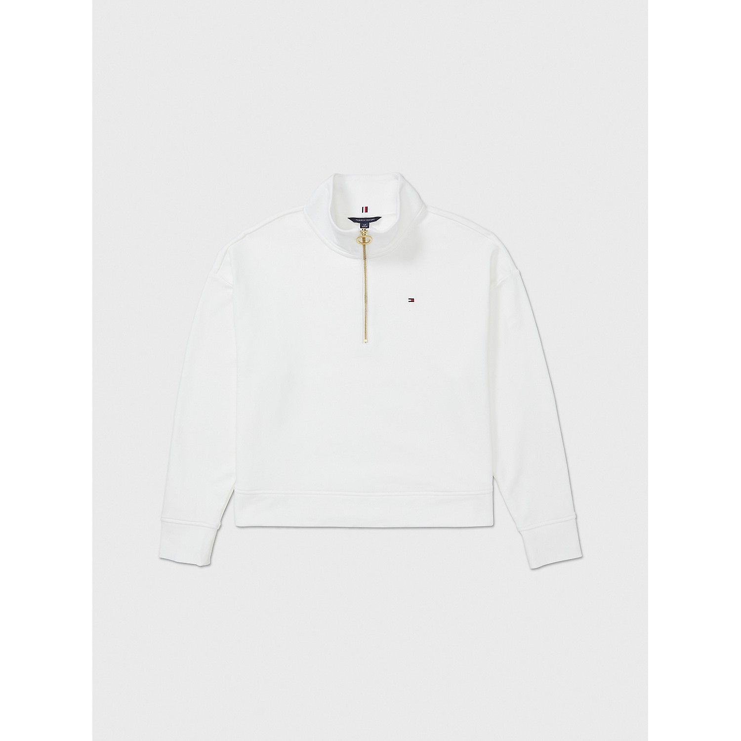 TOMMY ADAPTIVE Relaxed Fit Zip Sweatshirt