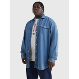 TOMMY JEANS Big And Tall Western Denim Shirt