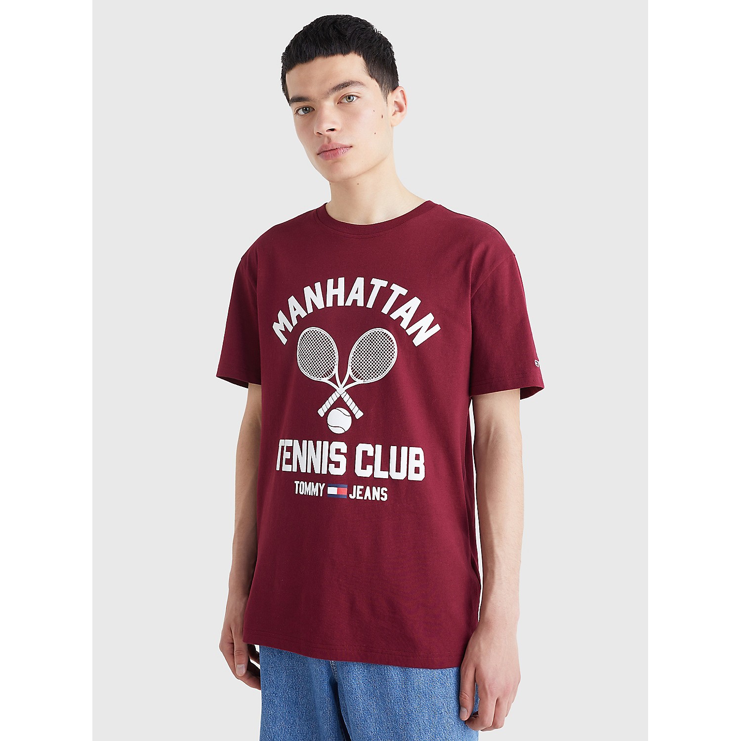 TOMMY JEANS Retro Tennis Logo T-Shirt