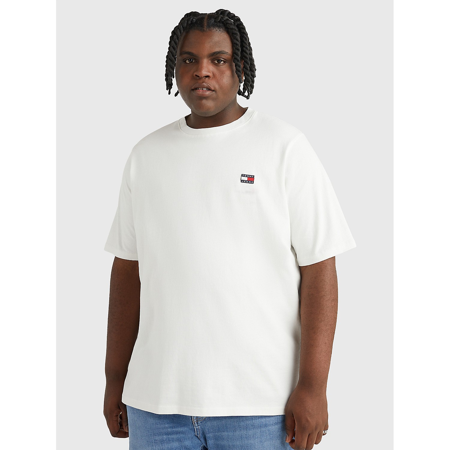 TOMMY JEANS Big and Tall Badge T-Shirt