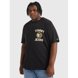 TOMMY JEANS Big and Tall TJ Crest Logo T-Shirt