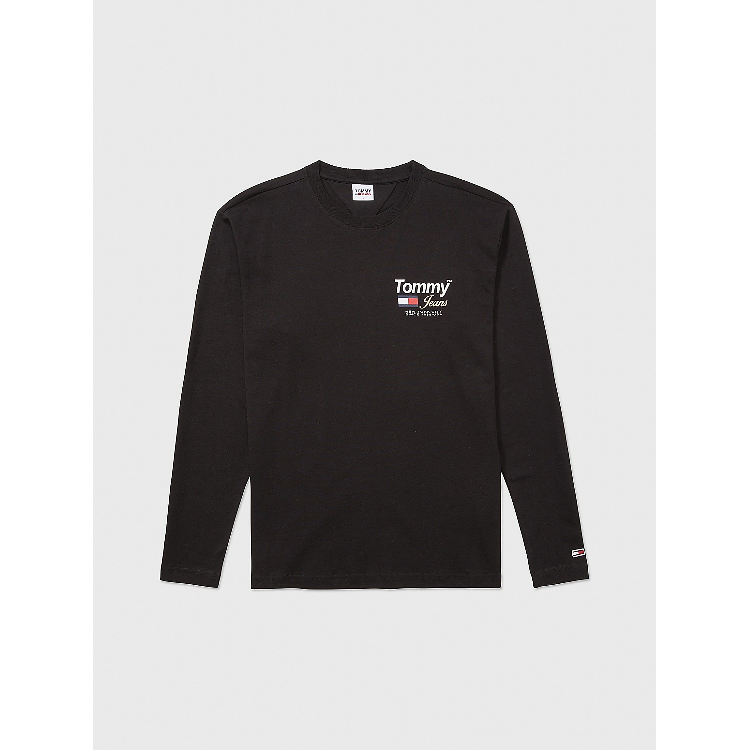 TOMMY JEANS Long-Sleeve Logo T-Shirt