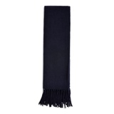 CONSIDERED NAVY SUPER SOFT SCARF WITH RECYCLED POLYESTER
